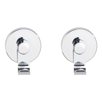 WENKO 24466100 - Gancio VACUUM-LOC 6x7 cm, cromo lucido