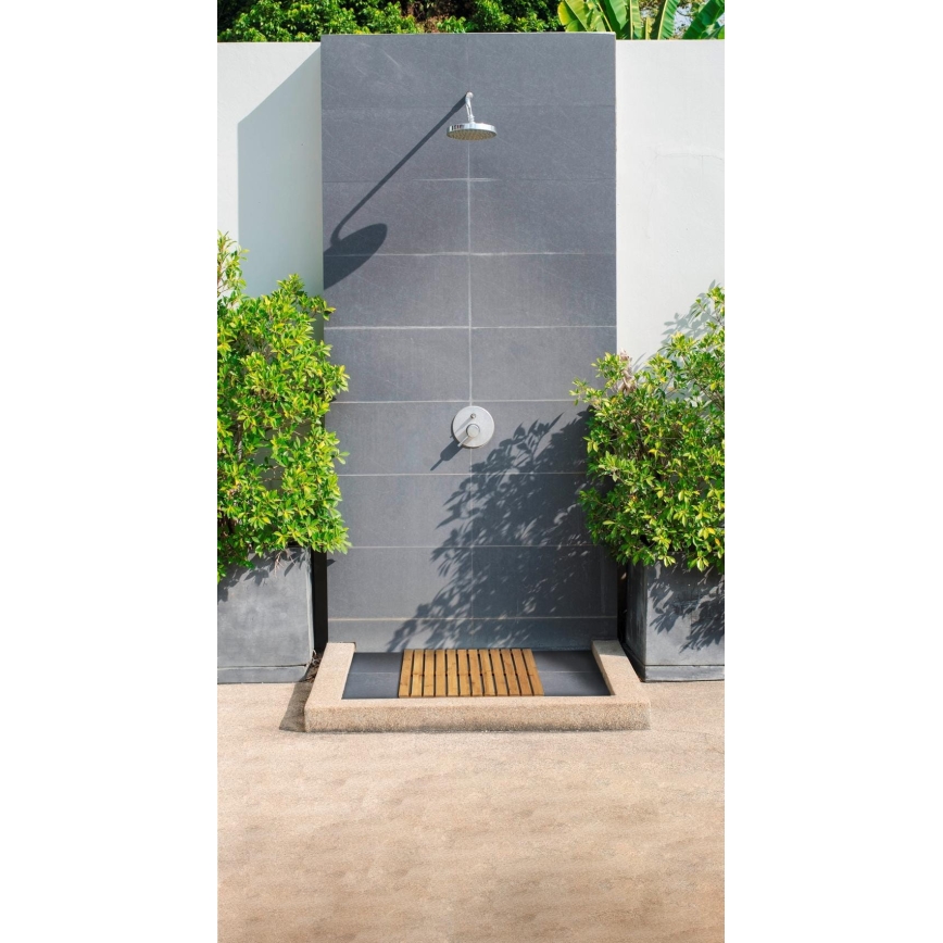 WENKO 24610100 - Tappetino BAMBUSA 50x50 cm marrone