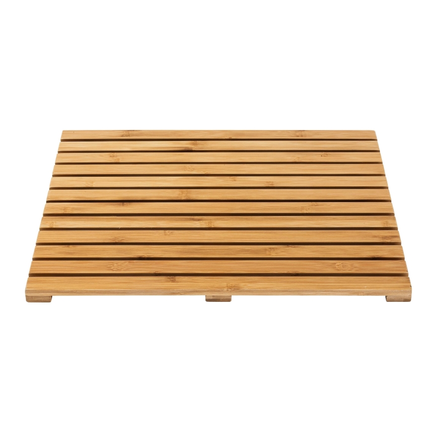 WENKO 24610100 - Tappetino BAMBUSA 50x50 cm marrone