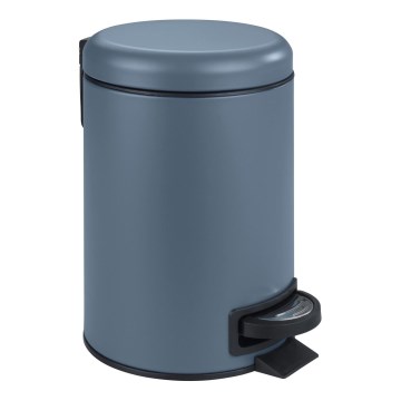 WENKO 24635100 - Cestino LEMAN 17x25 cm blu/nero
