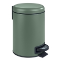 WENKO 24636100 - Cestino LEMAN 17x25 cm verde/nero
