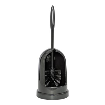 WENKO 24637100 - Scopino WC STANDARD 14x40 cm nero