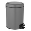 WENKO 24682100 - Cestino LEMAN 21x24 cm grigio/nero