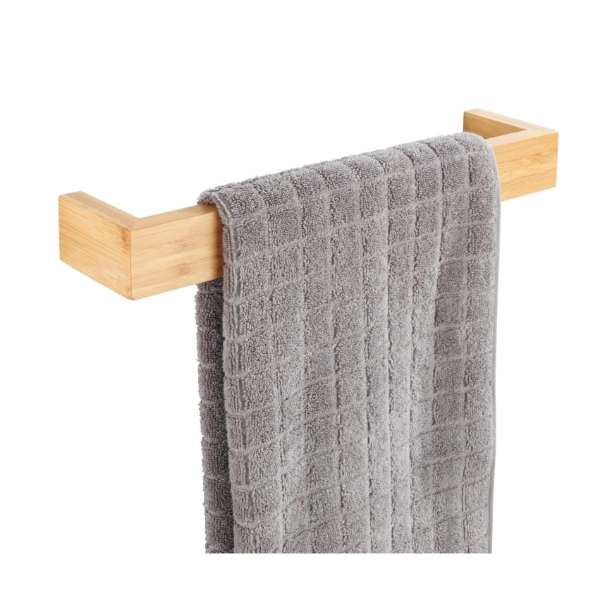 WENKO 24741100 - Porta asciugamani BAMBUSA 40x9 cm marrone