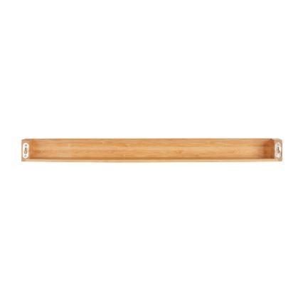 WENKO 24744100 - Mensola BAMBUSA 60x9 cm marrone