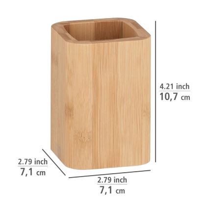 WENKO 24746100 - Bicchiere BAMBUSA 7,1x10,7 cm marrone