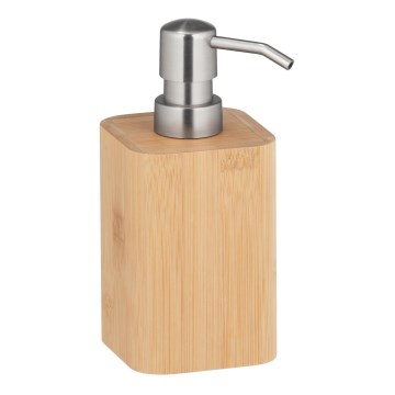 WENKO 24747100 - Dispenser per sapone BAMBUSA 9,3x16,5 cm marrone