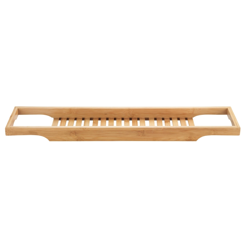 WENKO 24750100 - Mensola per vasca BAMBUSA 70x16 cm marrone