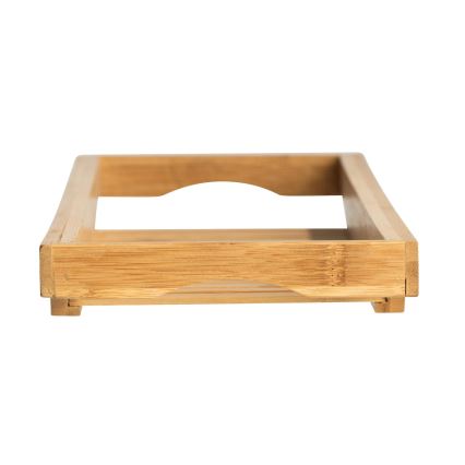 WENKO 24750100 - Mensola per vasca BAMBUSA 70x16 cm marrone