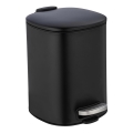 WENKO 24781100 - Cestino ALASSIO 20,5x27 cm nero