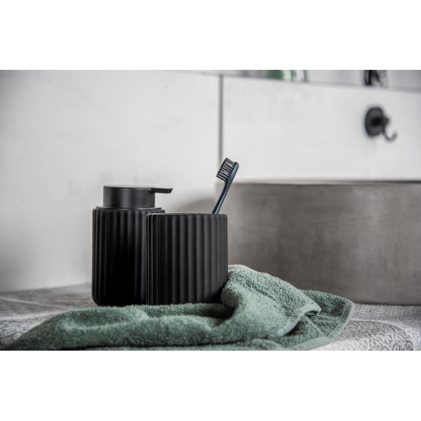 WENKO 24803100 - Bicchiere BELLUNO 8x11 cm nero