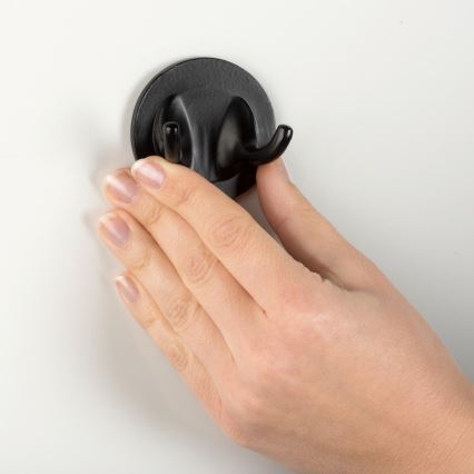WENKO 24834100 - Raschietto in bambù 24,5x17 cm acciaio inox/nero/marrone