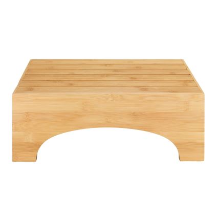 WENKO 24870100 - Sgabello BAMBUSA 40x30 cm marrone