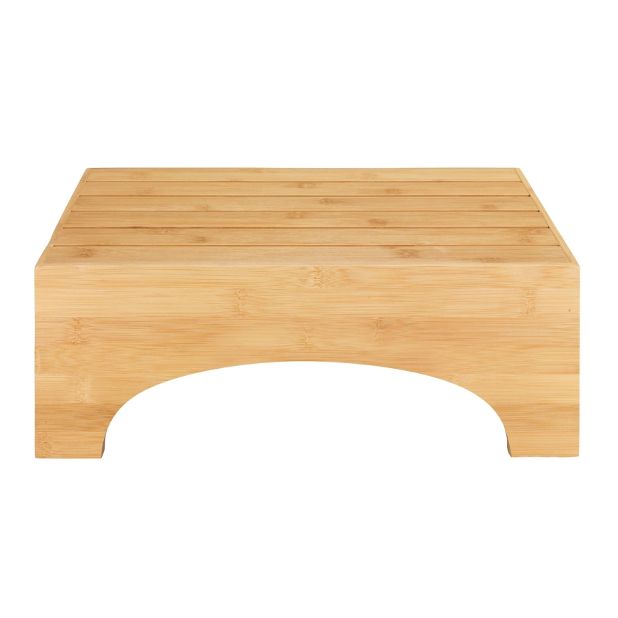 WENKO 24870100 - Sgabello BAMBUSA 40x30 cm marrone