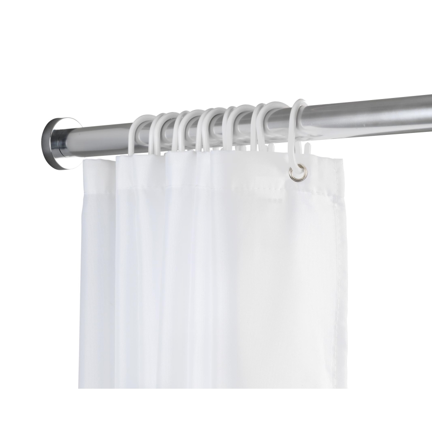 WENKO 24888100 - Asta doccia LUZ 185 x 2,8 cm acciaio inossidabile/cromo lucido