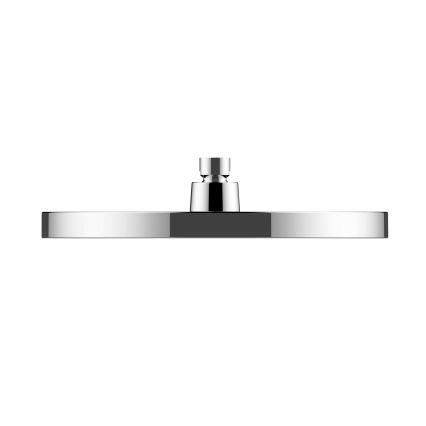 WENKO 24910100 - Soffione doccia SOFTWATER 26x26 cm cromo lucido/nero