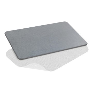 WENKO 24936100-Tappetino SIMI 39x60 cm grigio