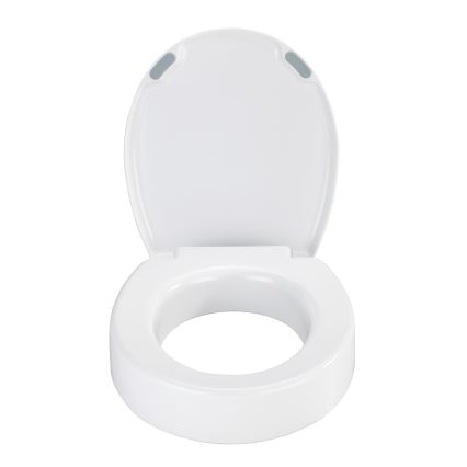 WENKO 25005100-Sedile WC SECURA 37x44 cm bianco/grigio