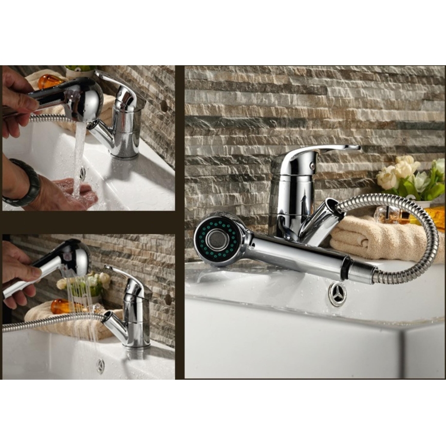 WENKO 25118100 - Soffione doccia Sistema di risparmio idrico 4,6x4,6 cm cromo