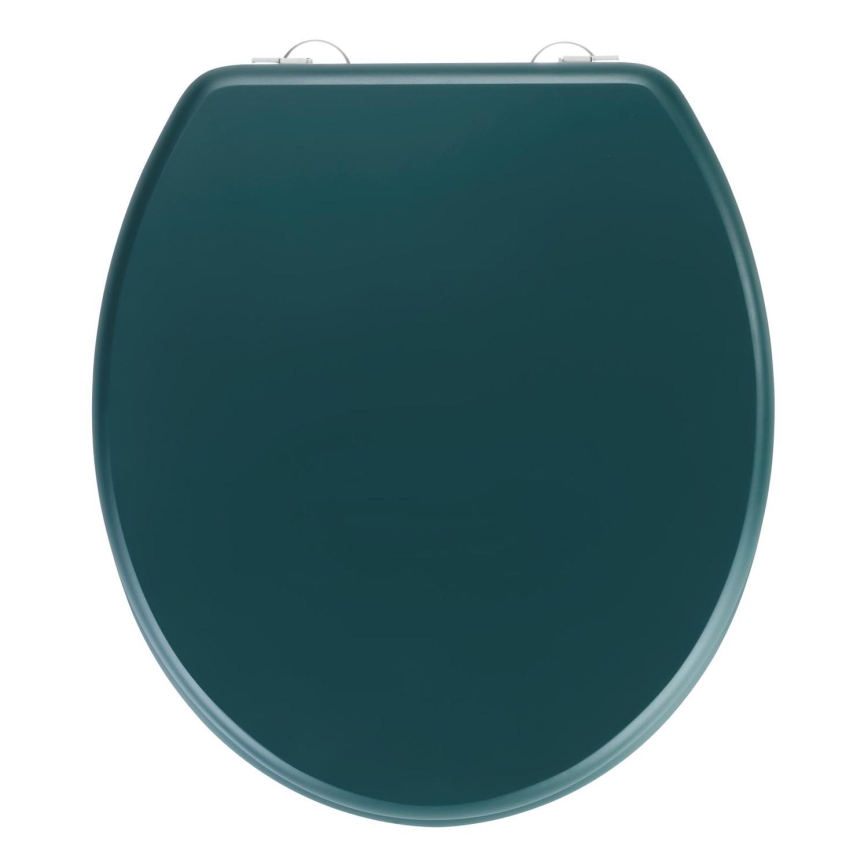 WENKO 25171100-WC sedile PRIMA 37x41 cm verde/argento