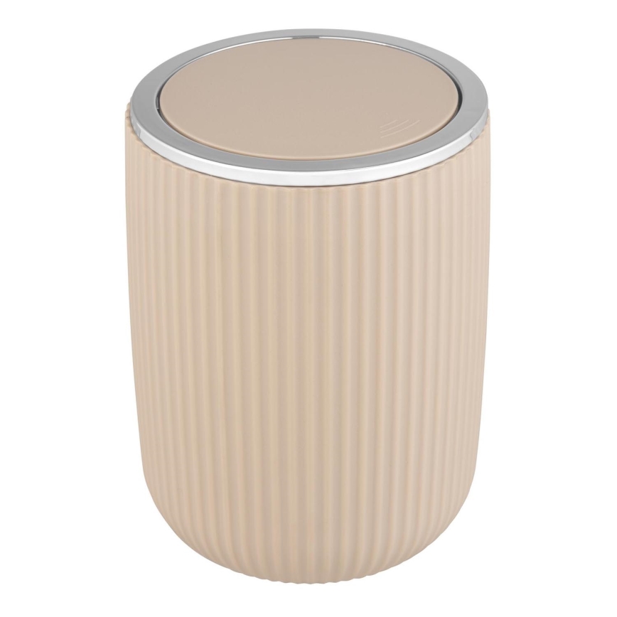 WENKO 25186100 - Cestino AGROPOLI 14,5x20 cm beige