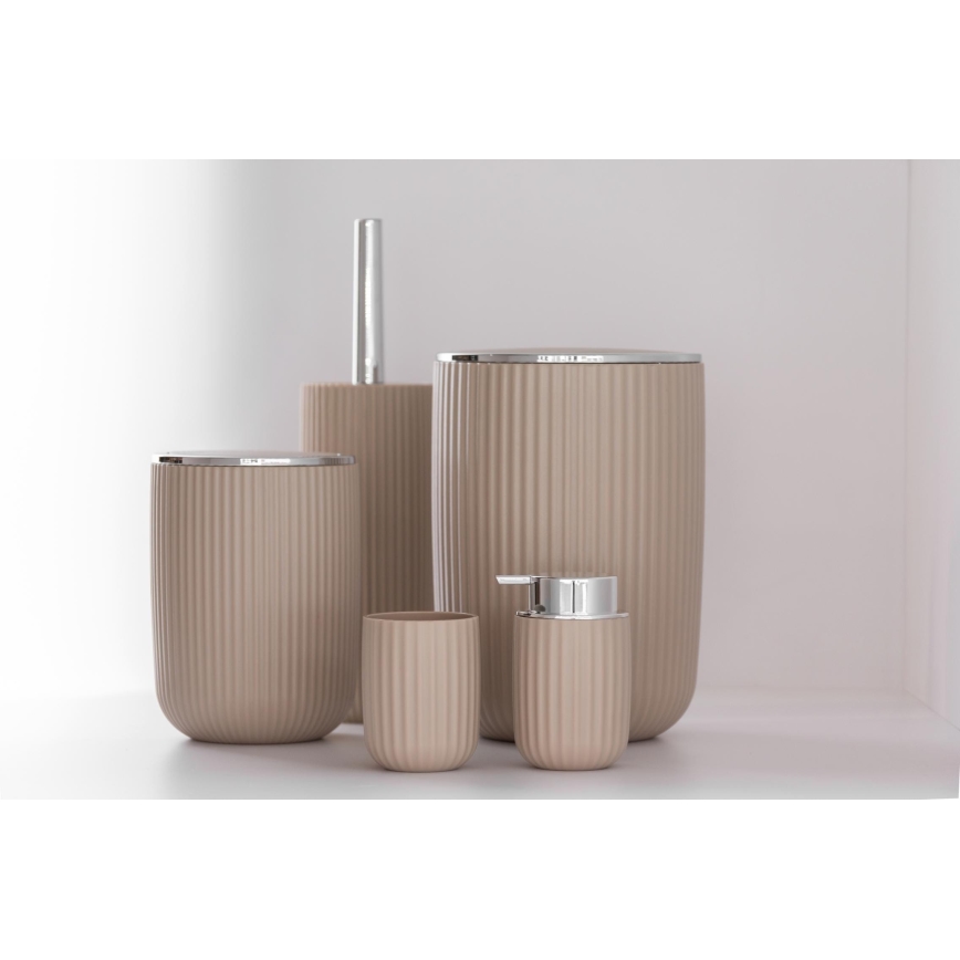 WENKO 25186100 - Cestino AGROPOLI 14,5x20 cm beige