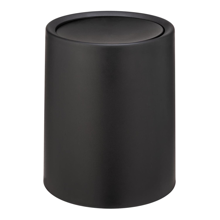WENKO 25208100 - Cestino ATRI 21x25,5 cm nero
