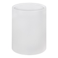 WENKO 25209100 - Cestino ATRI 21 x 25,5 cm bianco