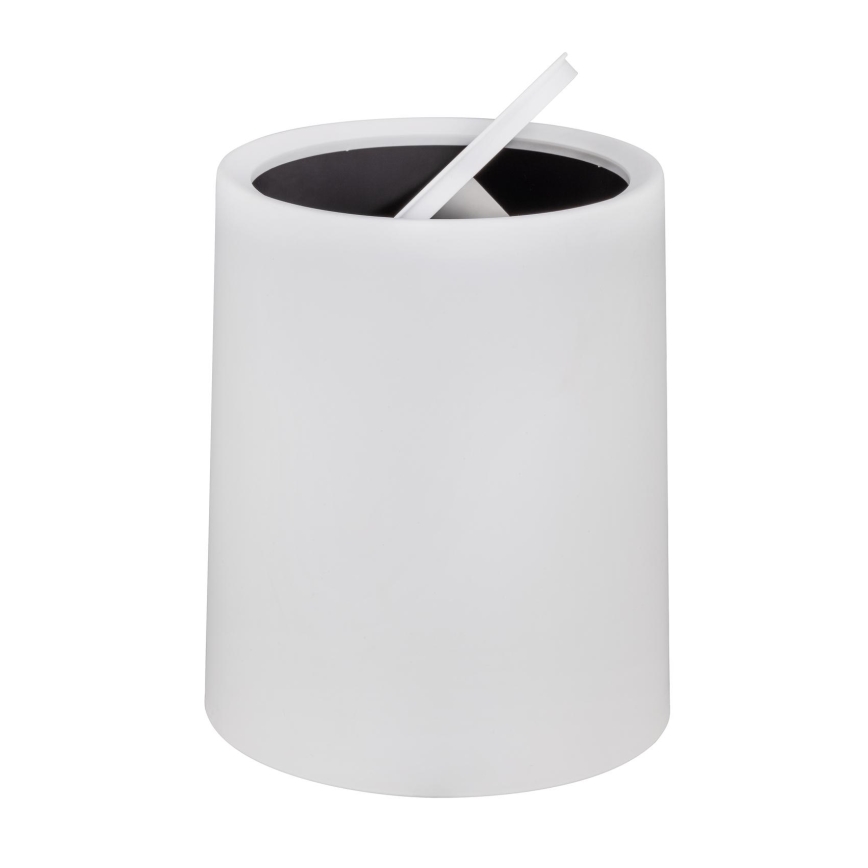 WENKO 25209100 - Cestino ATRI 21 x 25,5 cm bianco