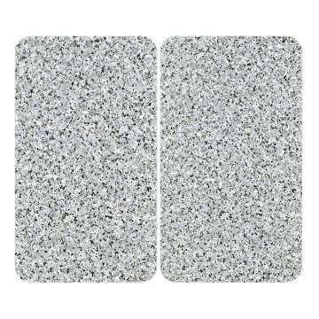 WENKO 2521120500-Copertura per piastra ABDECKPLATTE - Neutra 30x52 cm granito/multicolore