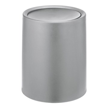 WENKO 25219100 - Cestino ATRI 21x25,5 cm grigio
