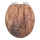 WENKO 25226100-WC sedile per WC RUSTIC 35,5x42,5 cm marrone/argento