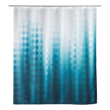 WENKO 25244100 - Tenda per doccia TULLIN 180x200 cm multicolore