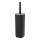 WENKO 25304100 - Set WC ROTELLO 10x36 cm nero/marrone