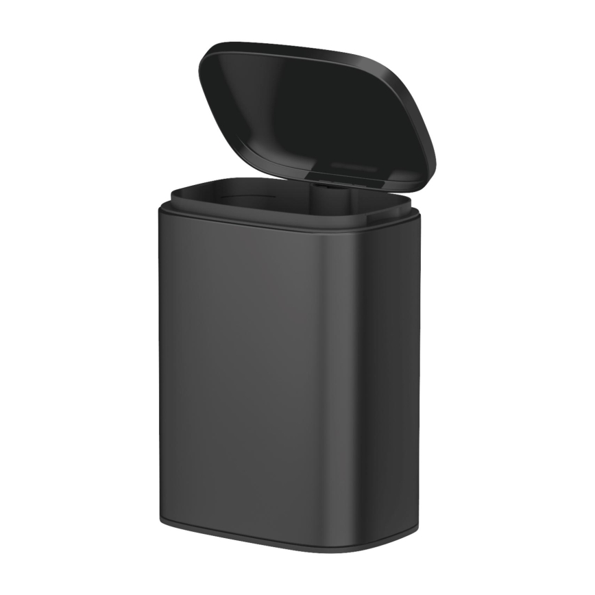 WENKO 25338100 - Cestino SARE 21,5x29,5 cm, nero