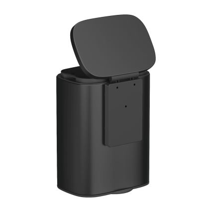 WENKO 25338100 - Cestino SARE 21,5x29,5 cm, nero