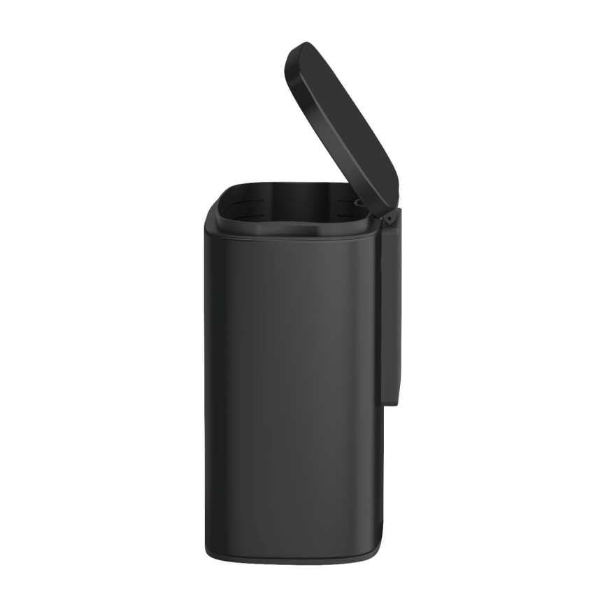 WENKO 25338100 - Cestino SARE 21,5x29,5 cm, nero