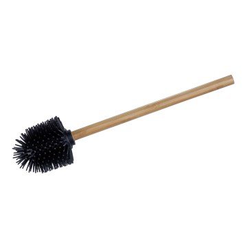 WENKO 25360100 - Spazzola WC 7,5x35 cm marrone/nera