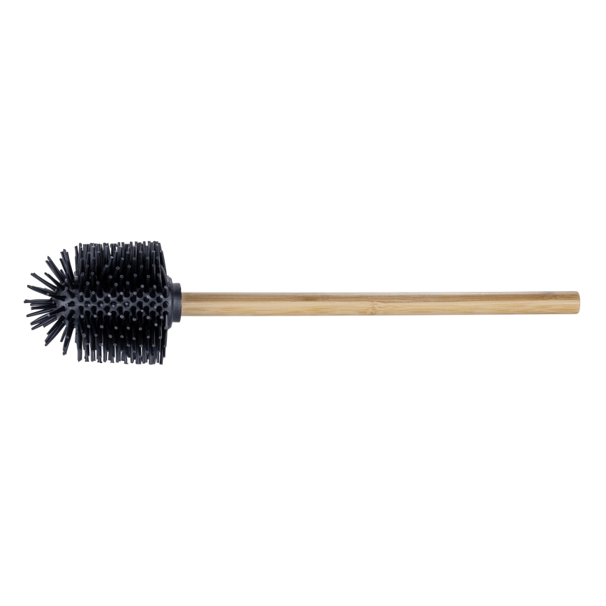 WENKO 25360100 - Spazzola WC 7,5x35 cm marrone/nera