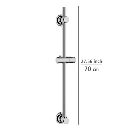 WENKO 25462100 - Asta doccia LIBERTÀ 70 cm cromo lucido