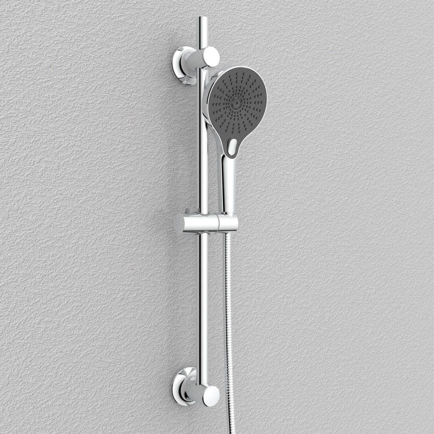WENKO 25462100 - Asta doccia LIBERTÀ 70 cm cromo lucido