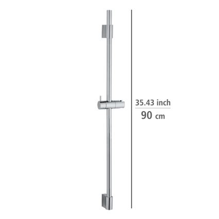 WENKO 25468100 - Asta doccia CLASSIC 90 cm in cromo lucido