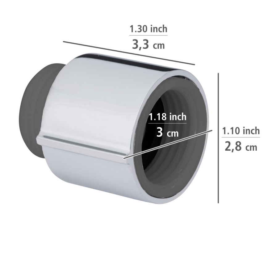 WENKO 25480100 – Regolatore WATERSAVING SYSTEM argento