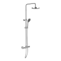WENKO 25483100 - Sistema doccia WATERSAVING SYSTEM 120 cm cromo lucido