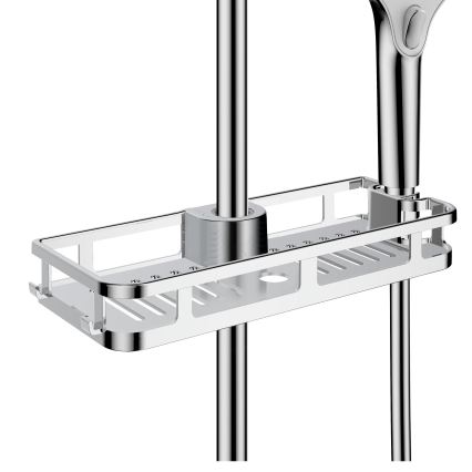 WENKO 25490100 - Mensola LIBERTÀ 28,5x11,5 cm cromo lucido