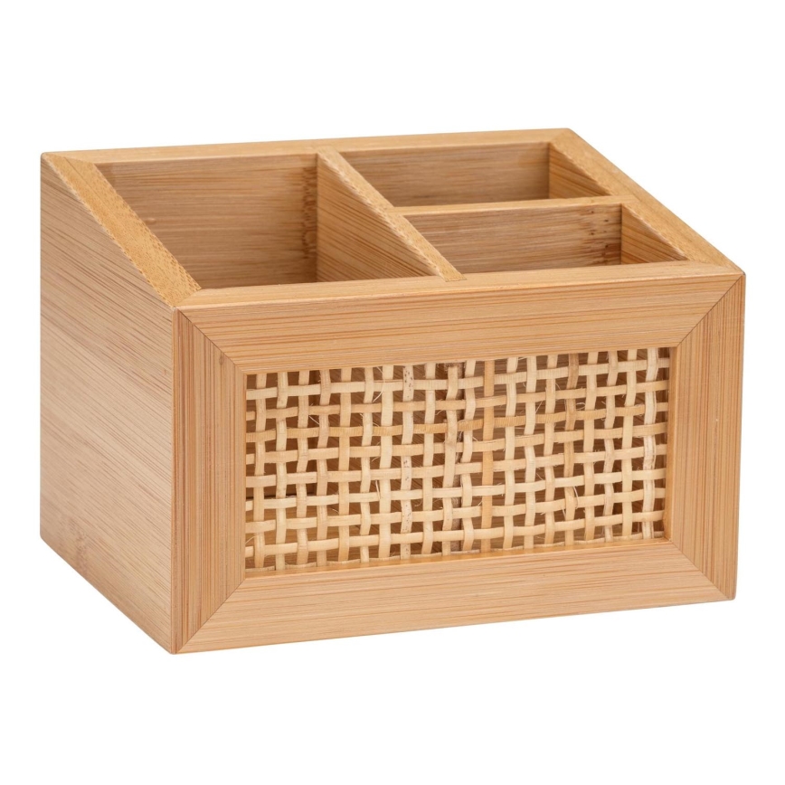 WENKO 25600100 - Organizer ALLEGRE 12x9 cm marrone