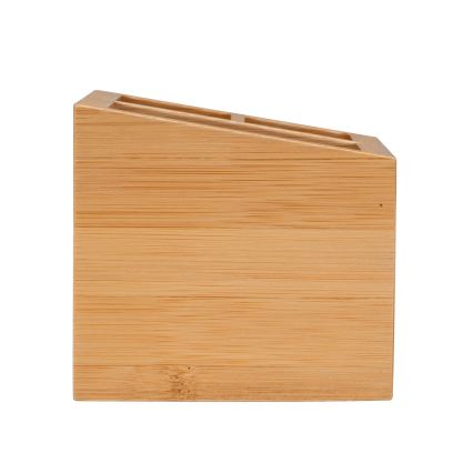 WENKO 25600100 - Organizer ALLEGRE 12x9 cm marrone