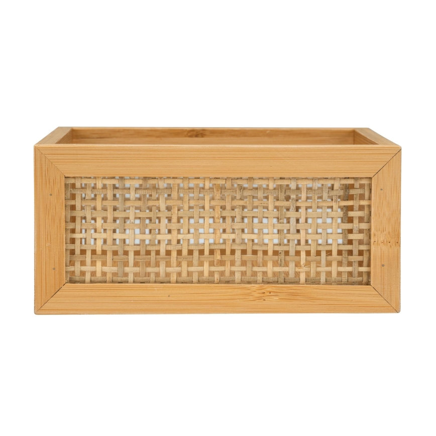 WENKO 25601100 - Vassoio per vasca da bagno ALLEGRE 15x7 cm, marrone