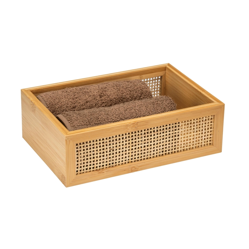 WENKO 25602100 - Vassoio per vasca ALLEGRE 22x15 cm marrone