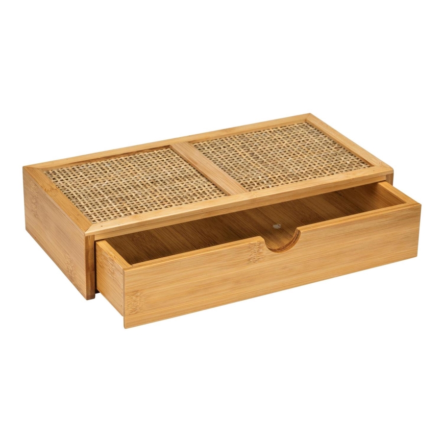 WENKO 25603100 – Organizzatore ALLEGRE 28x14 cm marrone
